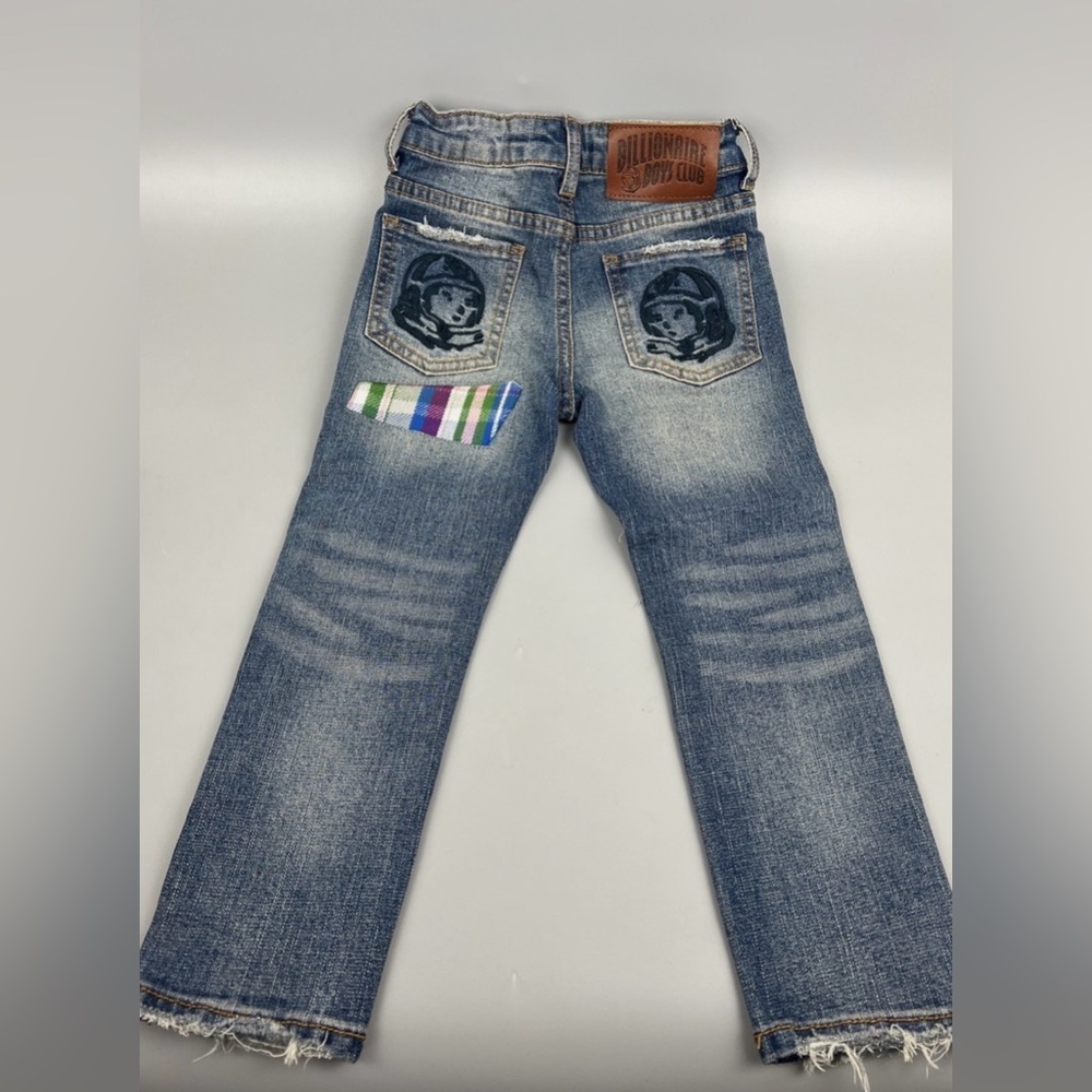 Kids Billionaire Boys Club Patchwork Jeans 9/10